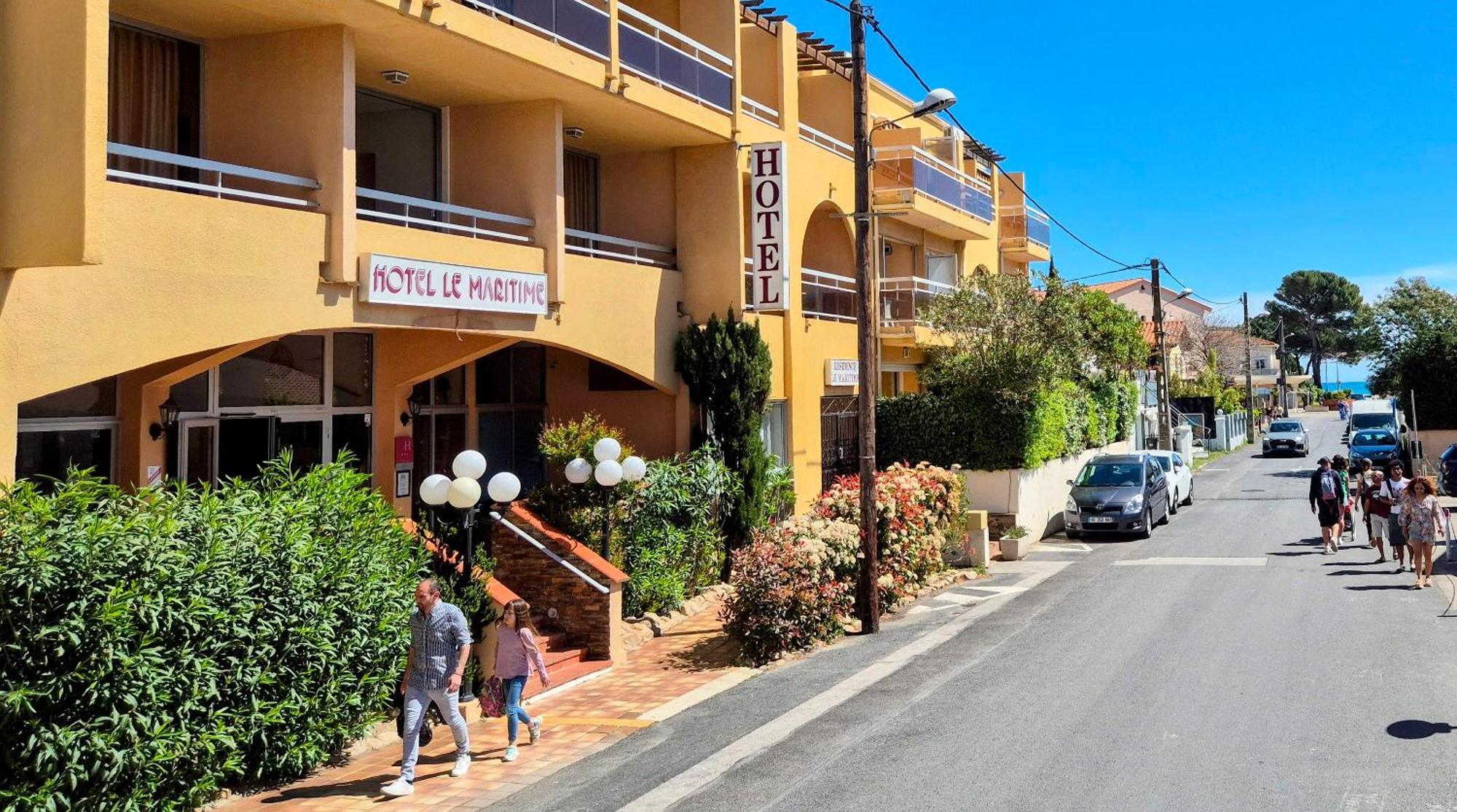 Hotel Le Maritime Argeles-sur-Mer Luaran gambar